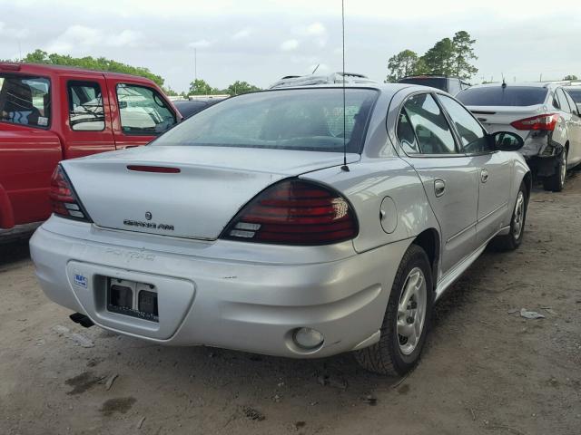 1G2NE52F93C134289 - 2003 PONTIAC GRAND AM S Արծաթագույն լուսանկար 4