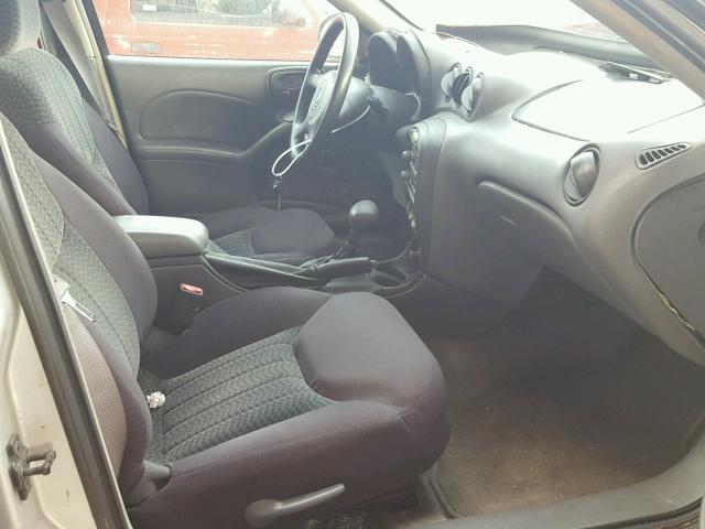 1G2NE52F93C134289 - 2003 PONTIAC GRAND AM S Արծաթագույն լուսանկար 5