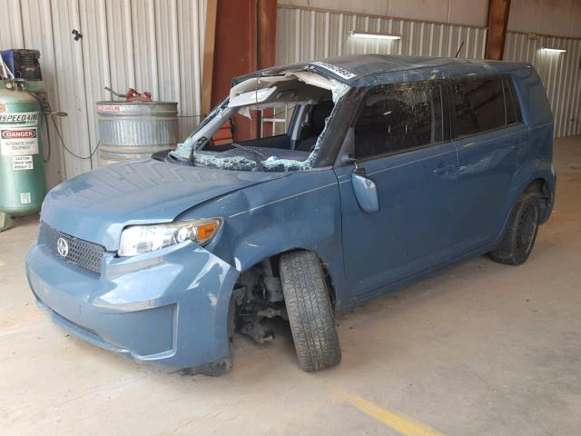 JTLKE50E591067112 - 2009 TOYOTA SCION XB ლურჯი ფოტო 2