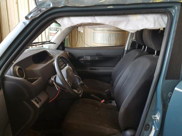 JTLKE50E591067112 - 2009 TOYOTA SCION XB ლურჯი ფოტო 5