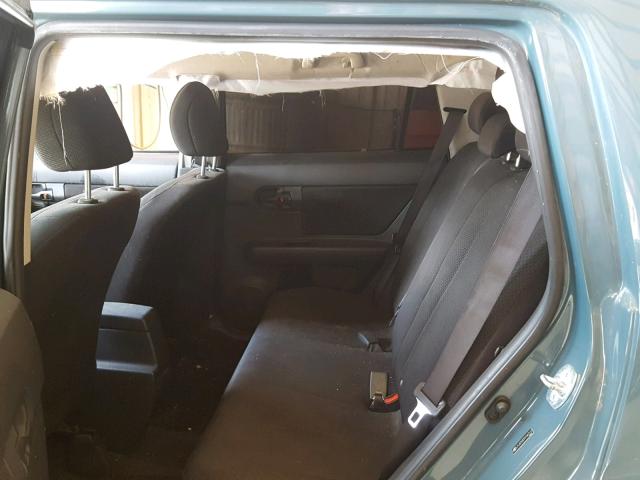 JTLKE50E591067112 - 2009 TOYOTA SCION XB ლურჯი ფოტო 6