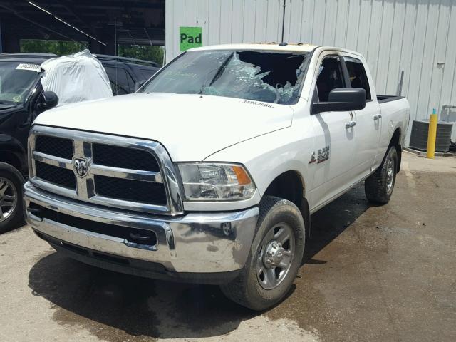 3C6UR5DLXEG185435 - 2014 RAM 2500 SLT WHITE photo 2