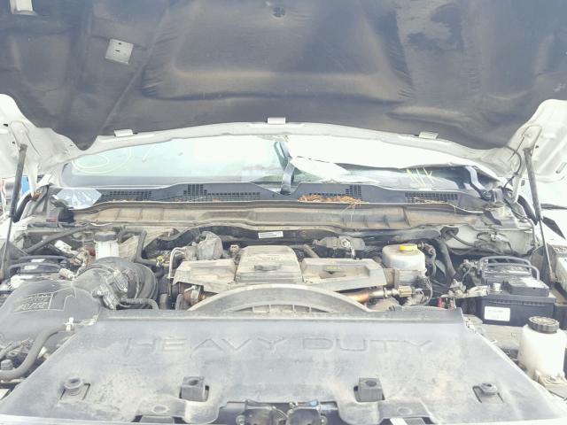 3C6UR5DLXEG185435 - 2014 RAM 2500 SLT WHITE photo 7