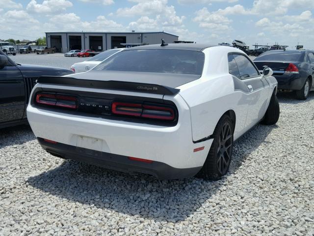 2C3CDZBT5HH545250 - 2017 DODGE CHALLENGER WHITE photo 4