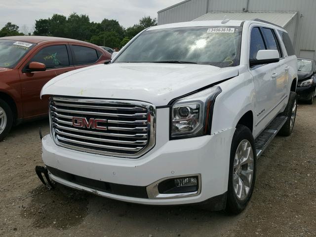 1GKS2FKC0HR339852 - 2017 GMC YUKON XL K WHITE photo 2