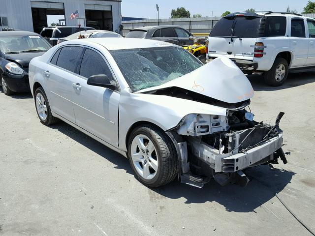 1G1ZB5EB5AF159659 - 2010 CHEVROLET MALIBU LS ნაცრისფერი ფოტო 1