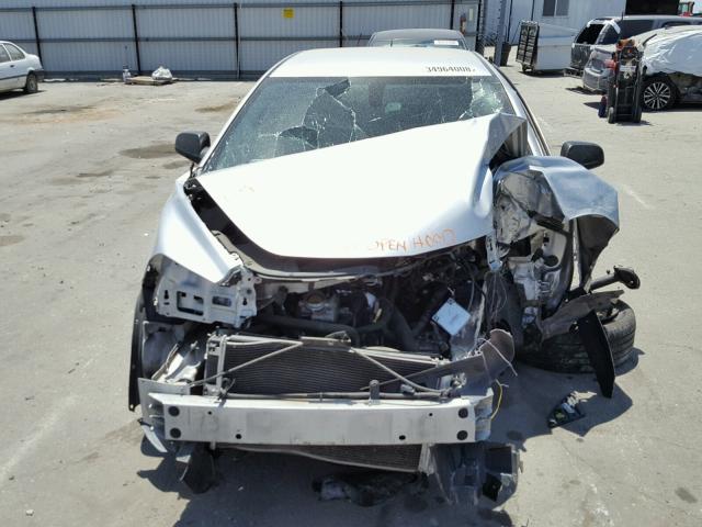 1G1ZB5EB5AF159659 - 2010 CHEVROLET MALIBU LS ნაცრისფერი ფოტო 10