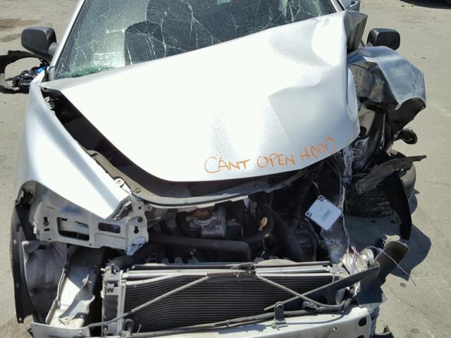 1G1ZB5EB5AF159659 - 2010 CHEVROLET MALIBU LS ნაცრისფერი ფოტო 7