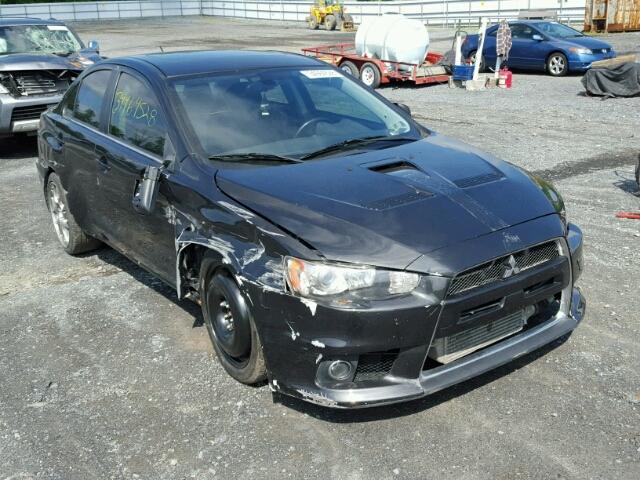 JA32W5FV8AU026572 - 2010 MITSUBISHI LANCER EVO CHARCOAL photo 1