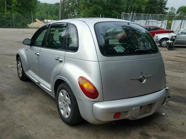 3C4FY48B74T268861 - 2004 CHRYSLER PT CRUISER SILVER photo 3