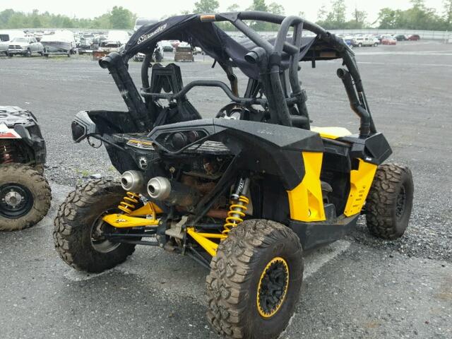 3JBPXAP22FJ001524 - 2015 CAN-AM MAVERICK 1 YELLOW photo 4