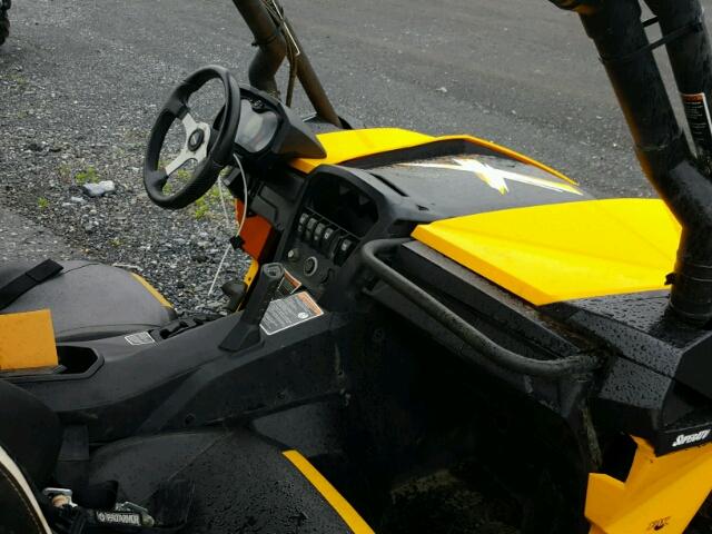 3JBPXAP22FJ001524 - 2015 CAN-AM MAVERICK 1 YELLOW photo 5