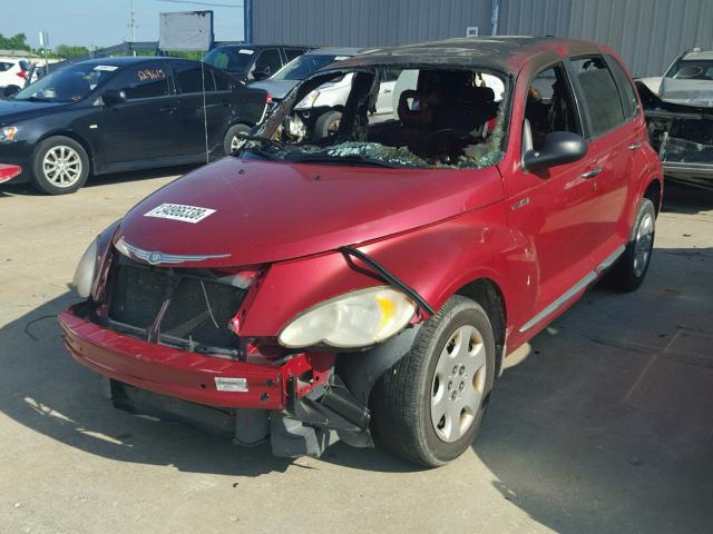 3A4FY48B16T361081 - 2006 CHRYSLER PT CRUISER MAROON photo 2