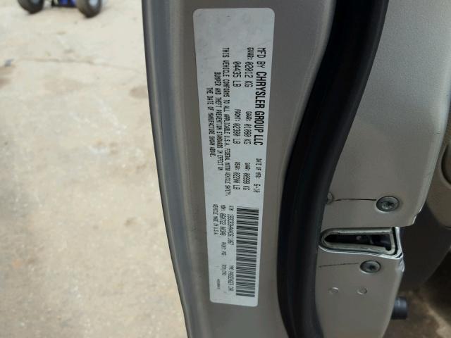 1B3CB3HA4AD611067 - 2010 DODGE CALIBER MA SILVER photo 10