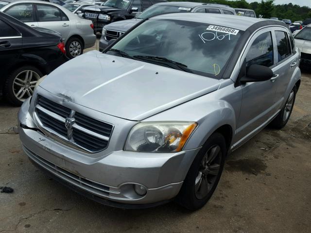 1B3CB3HA4AD611067 - 2010 DODGE CALIBER MA SILVER photo 2