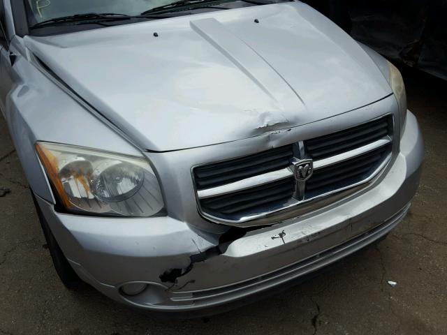 1B3CB3HA4AD611067 - 2010 DODGE CALIBER MA SILVER photo 9