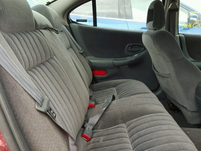 1G2WP52K0YF142105 - 2000 PONTIAC GRAND PRIX RED photo 6