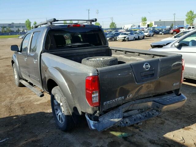 1N6AD09W99C409039 - 2009 NISSAN FRONTIER C GRAY photo 3