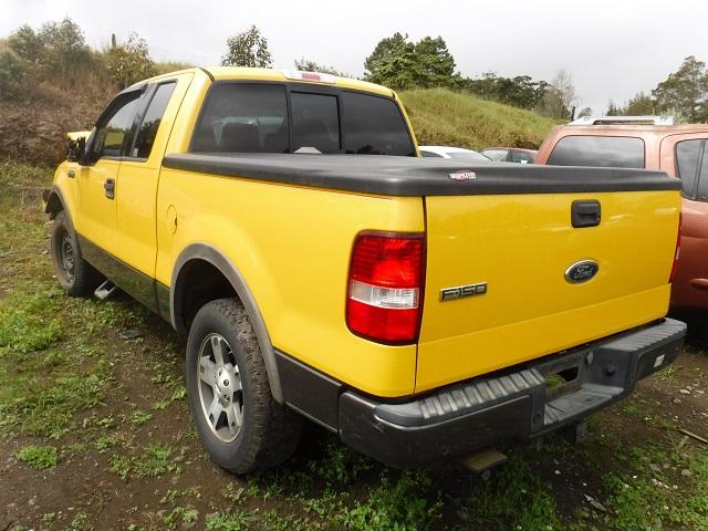 1FTPX14524KD19884 - 2004 FORD F150 YELLOW photo 3