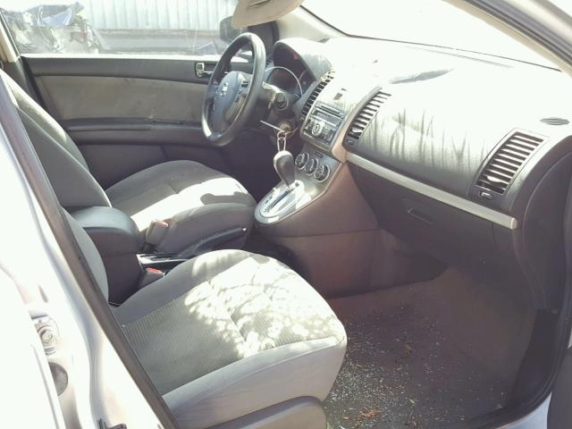 3N1AB6AP8AL714124 - 2010 NISSAN SENTRA 2.0 SILVER photo 5