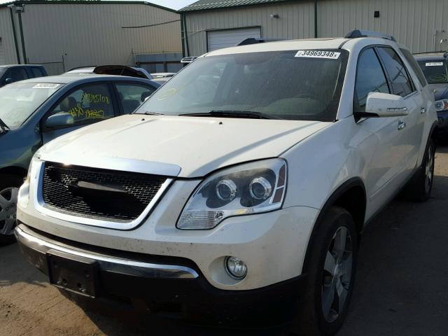 1GKKVRED2CJ196441 - 2012 GMC ACADIA SLT თეთრი ფოტო 2