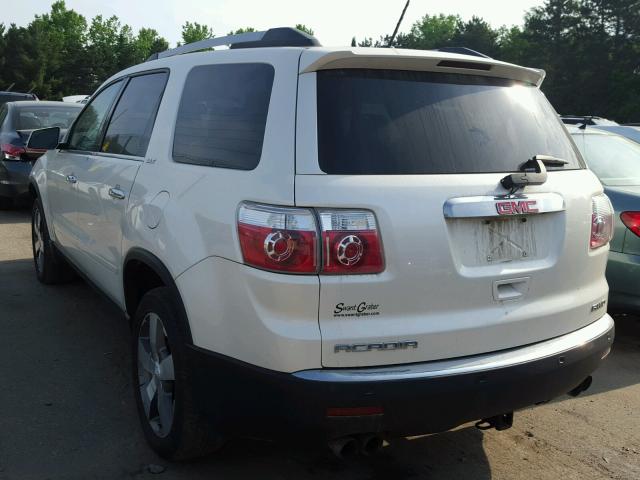 1GKKVRED2CJ196441 - 2012 GMC ACADIA SLT თეთრი ფოტო 3