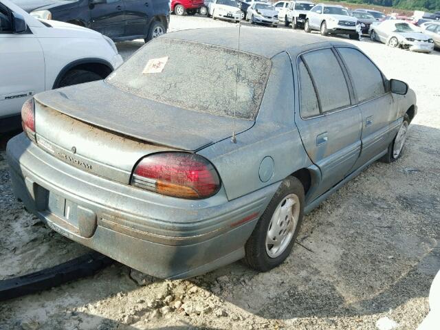 1G2NE52T9VC853597 - 1997 PONTIAC GRAND AM S GREEN photo 4