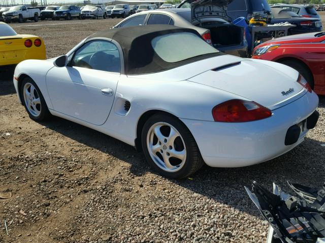 WP0CA2986XU621745 - 1999 PORSCHE BOXSTER WHITE photo 3