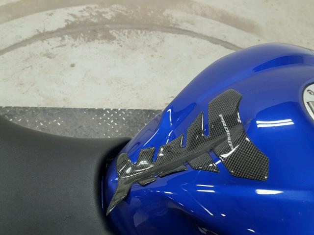 JYARJ12E77A022886 - 2007 YAMAHA YZFR6 L BLUE photo 13