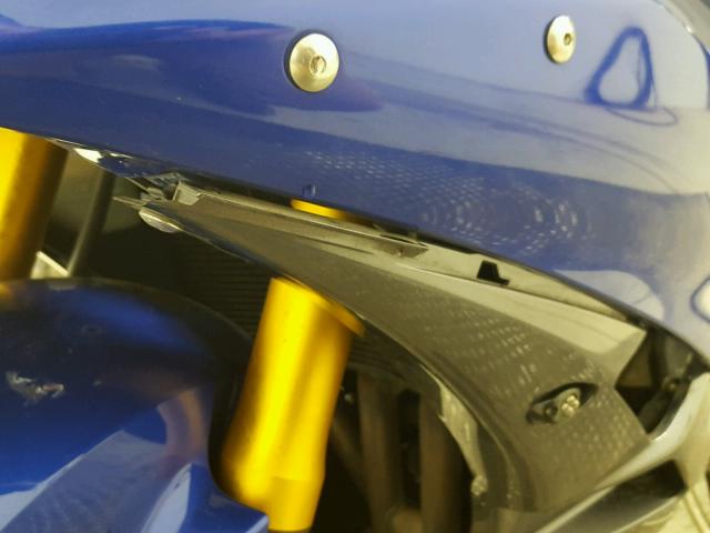 JYARJ12E77A022886 - 2007 YAMAHA YZFR6 L BLUE photo 16