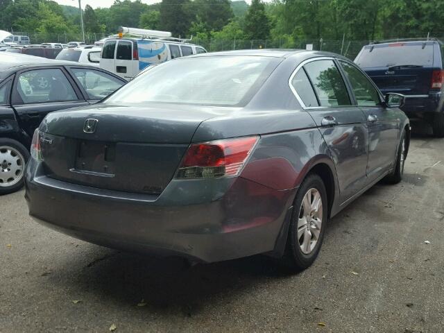 JHMCP26498C003664 - 2008 HONDA ACCORD LXP GRAY photo 4