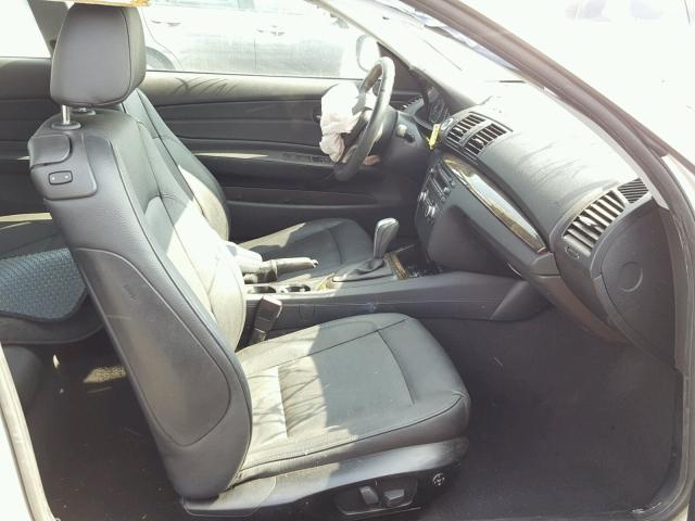 WBAUP9C55BVL89875 - 2011 BMW 128 I SILVER photo 5