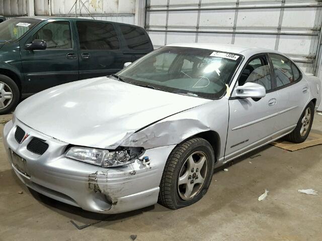 1G2WK52J51F236783 - 2001 PONTIAC GRAND PRIX SILVER photo 2