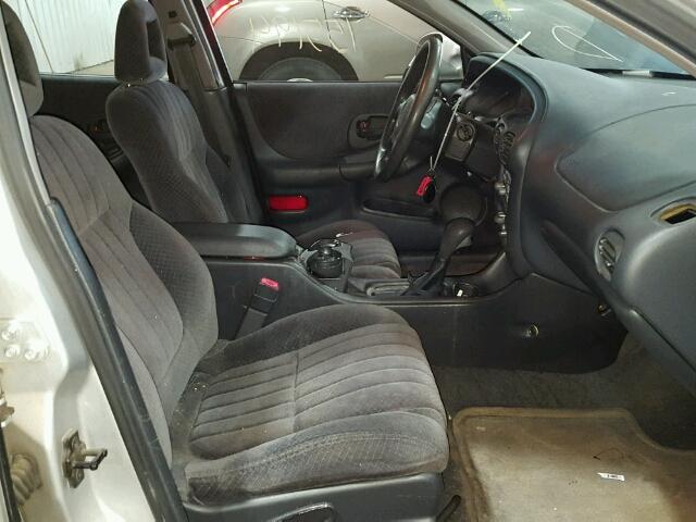 1G2WK52J51F236783 - 2001 PONTIAC GRAND PRIX SILVER photo 5