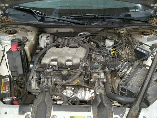 1G2WK52J51F236783 - 2001 PONTIAC GRAND PRIX SILVER photo 7