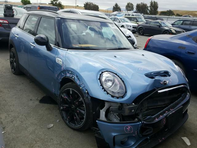 WMWLN9C31H2E49955 - 2017 MINI COOPER S C BLUE photo 1