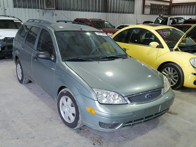 1FAFP36N16W185519 - 2006 FORD FOCUS ZXW GREEN photo 1