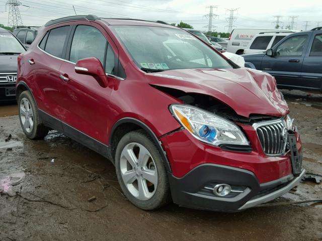 KL4CJCSB4FB067945 - 2015 BUICK ENCORE RED photo 1