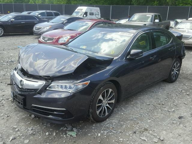 19UUB1F53FA010353 - 2015 ACURA TLX TECH CHARCOAL photo 2