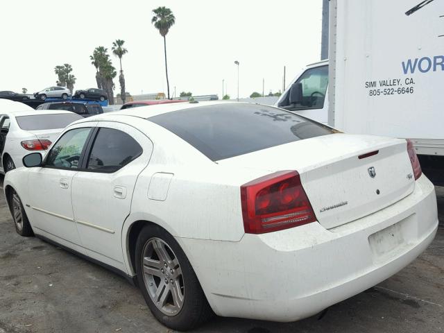 2B3KA53H37H803896 - 2007 DODGE CHARGER R/ WHITE photo 3