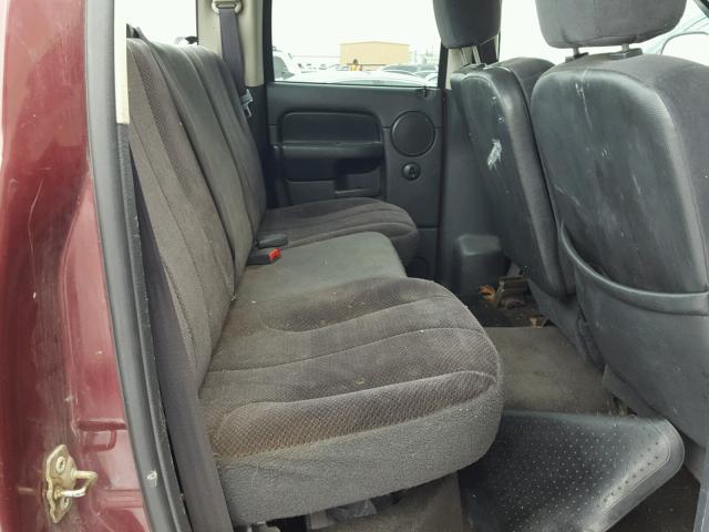 3D7KU28D13G823915 - 2003 DODGE RAM 2500 S MAROON photo 6