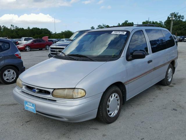 2FMDA514XVBD24149 - 1997 FORD WINDSTAR GRAY photo 2