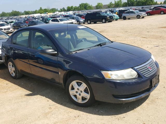 1G8AJ58F47Z117877 - 2007 SATURN ION LEVEL ლურჯი ფოტო 1