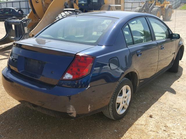 1G8AJ58F47Z117877 - 2007 SATURN ION LEVEL ლურჯი ფოტო 4