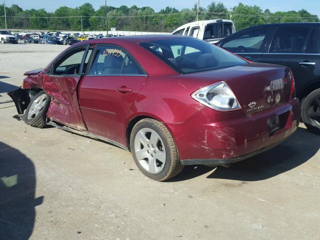 1G2ZG57B994163392 - 2009 PONTIAC G6 MAROON photo 3