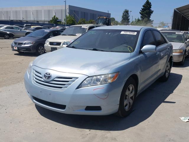 4T1BE46KX7U686606 - 2007 TOYOTA CAMRY NEW BLUE photo 2