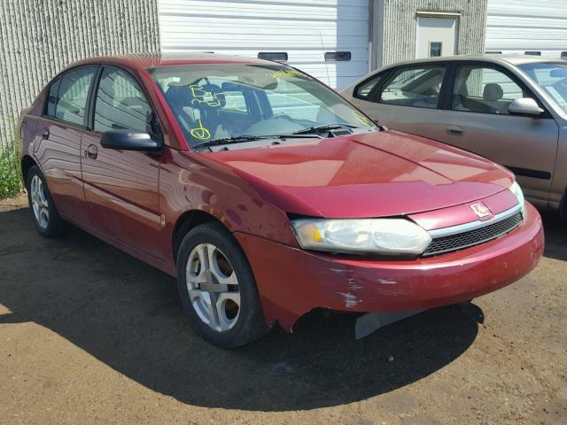 1G8AJ52F24Z217836 - 2004 SATURN ION LEVEL მუქწითელი ფოტო 1