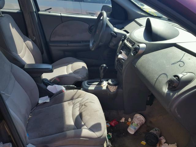 1G8AJ52F24Z217836 - 2004 SATURN ION LEVEL მუქწითელი ფოტო 5