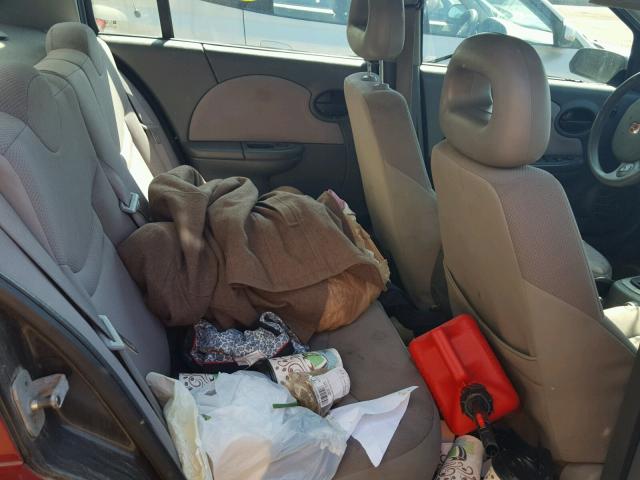 1G8AJ52F24Z217836 - 2004 SATURN ION LEVEL მუქწითელი ფოტო 6