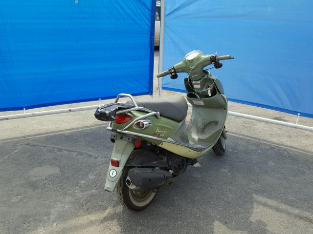 RFVPAC60891004671 - 2009 GENUINE SCOOTER CO. BUDDY 150 GREEN photo 4